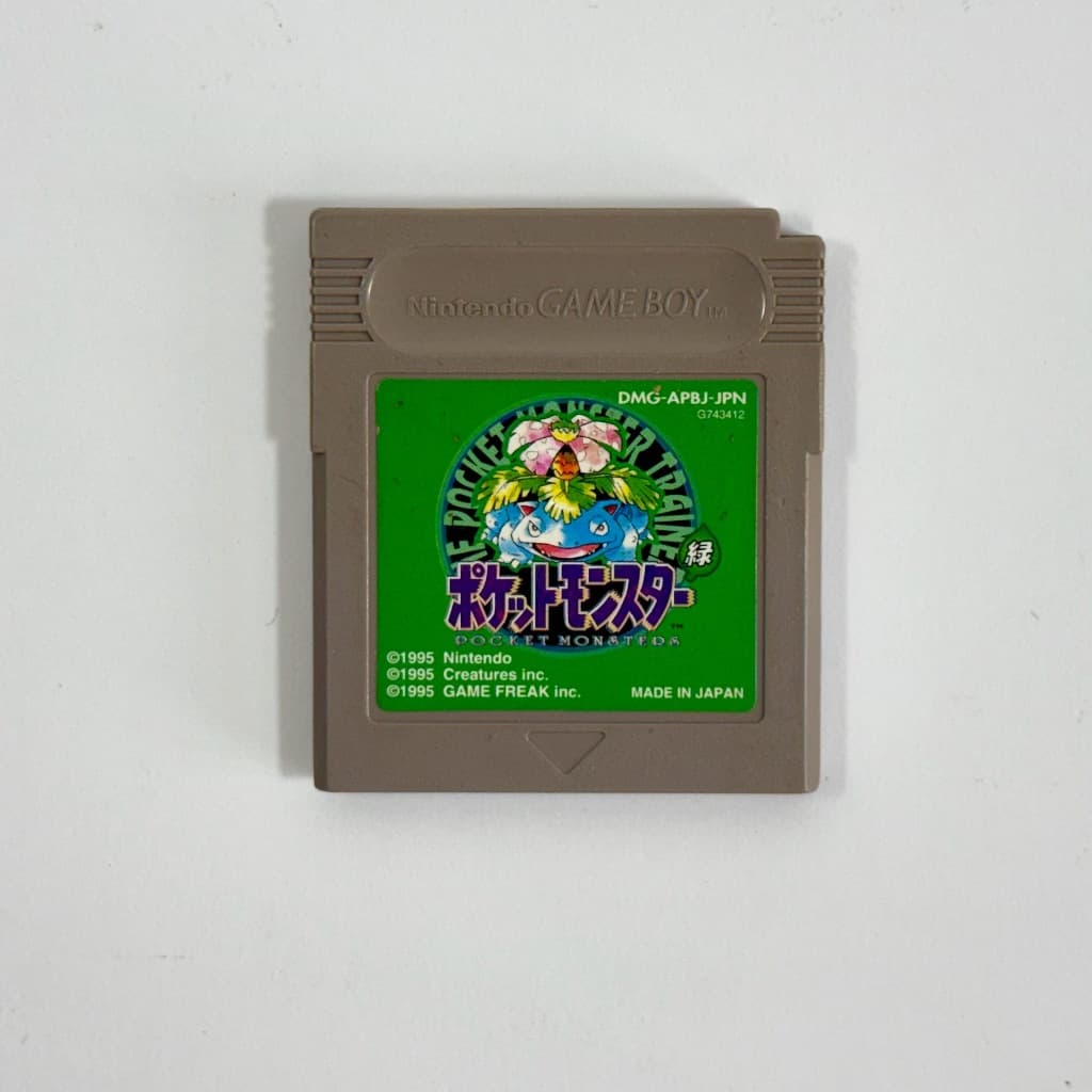 Pokemon Green Jp Gameboy Gb (cartucho)