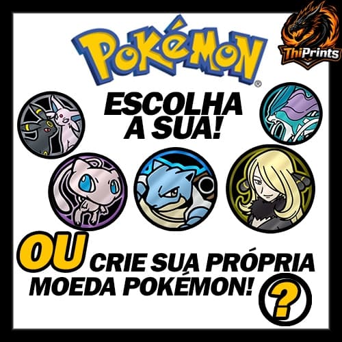 Moedas Pokémon crie a sua ou Escolha do jogo TCGPocket! -  Pintura a mão NÃO ORIGINAL!