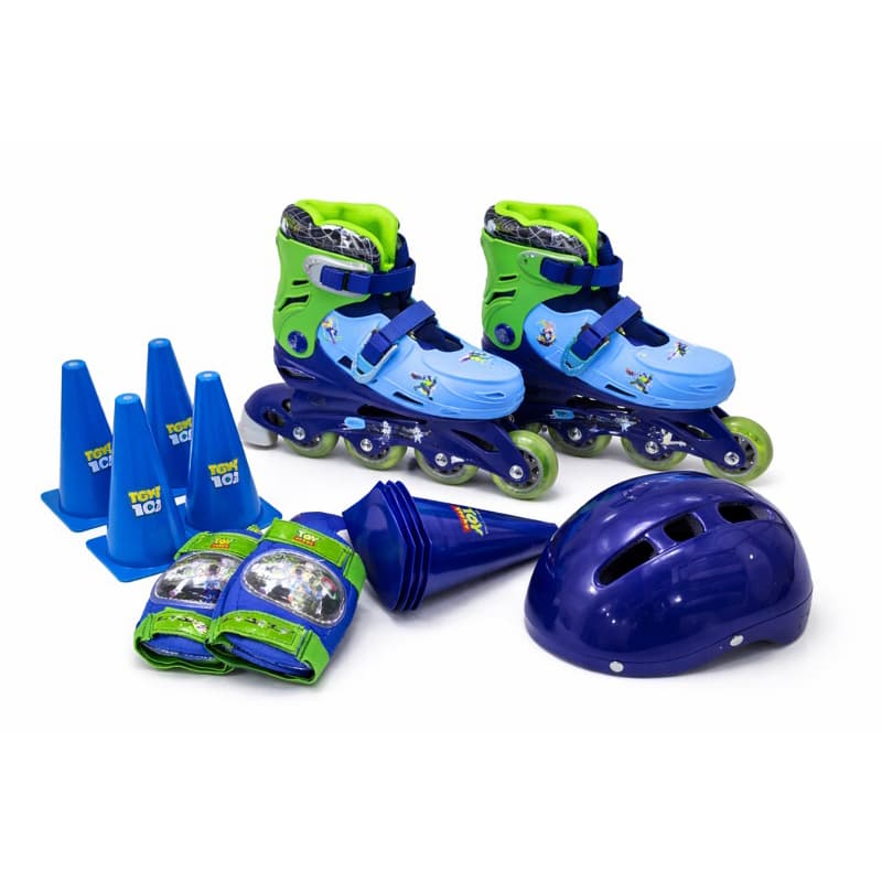 Patins Infantil menino 4 rodas - kit completo