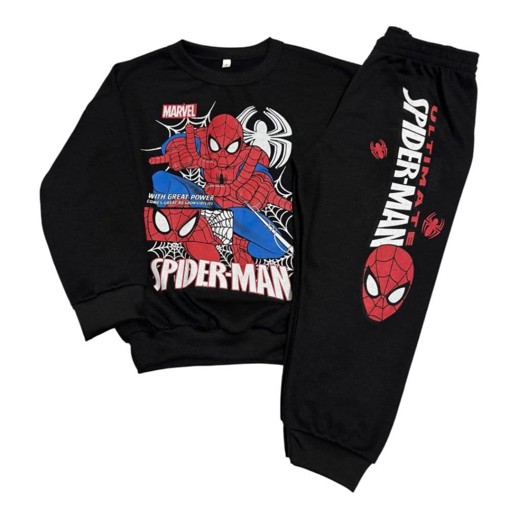 Conjunto de Inverno Roupa Infantil Para Menino sem Capuz