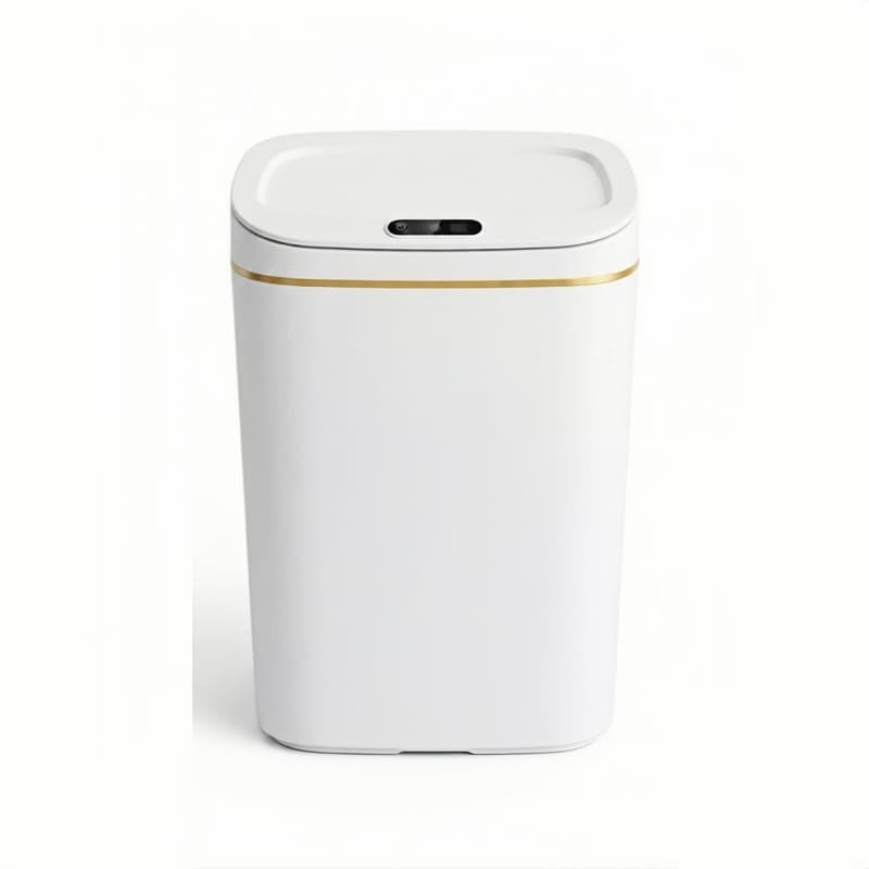 Lixeira com Sensor Infravermelho 16 Litros Automática Recarregável USB Anti Odor