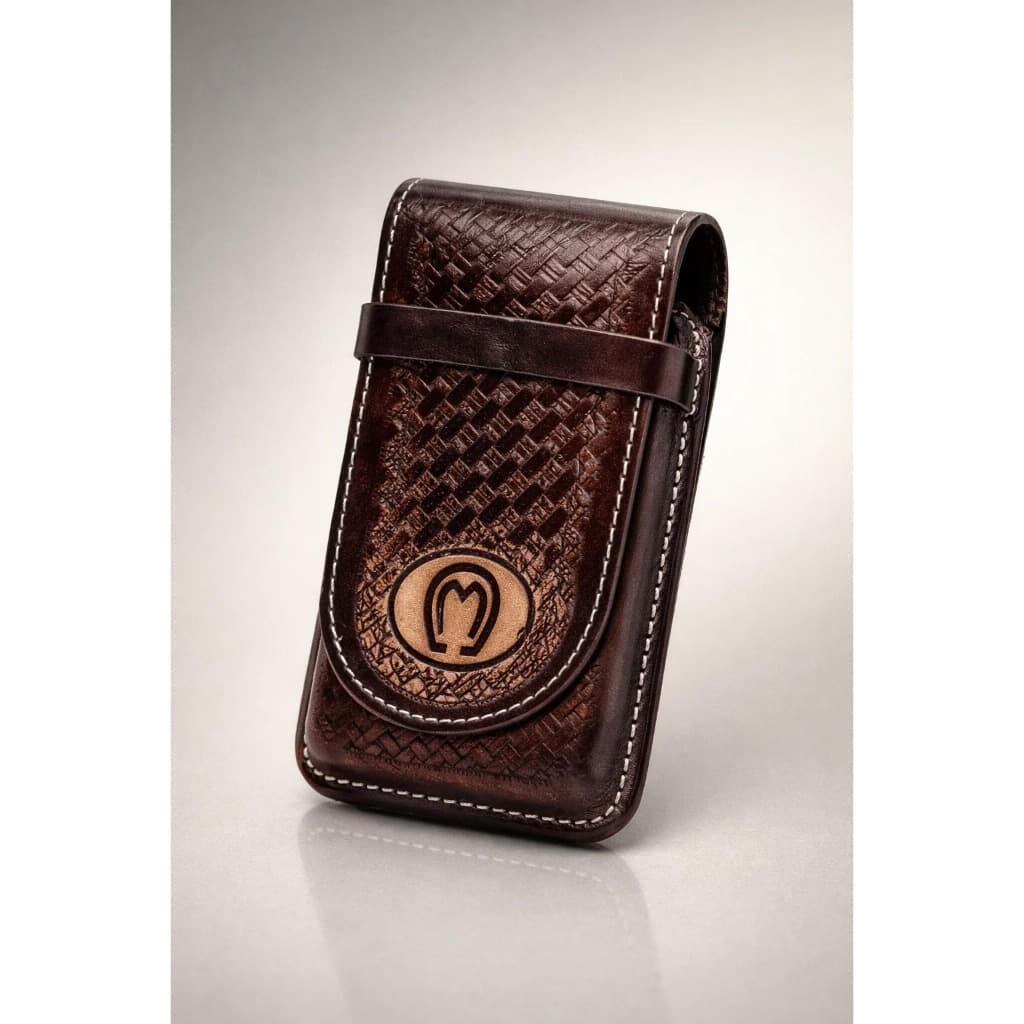 Bainha Porta Celular em Couro Legítimo – Estilo, Resistência e Praticidade | Envio Imediato