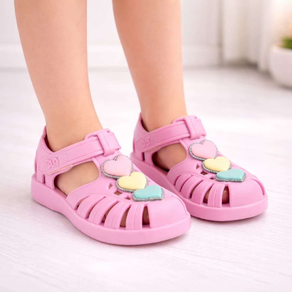 Sandália Infantil Menina Pandokinha Confortável Macia Leve Dia Das Crianças Antiderrapante Promoção