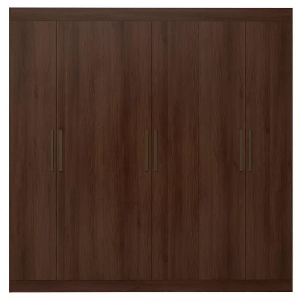 Guarda-Roupa Casal Bartira Ville com 6 Portas e 2 Gavetas