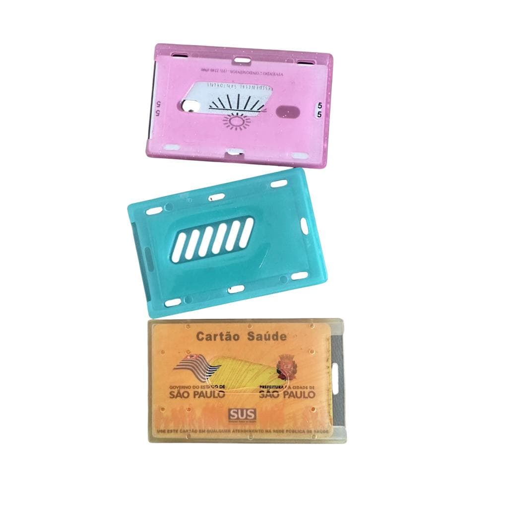 Protetor para Bilhete Unico e Cartao de Transporte