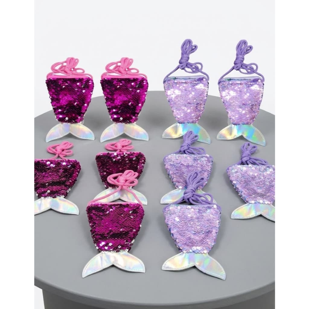 Lembrancinha Bolsinha Cauda De Sereia Meninas Presentes