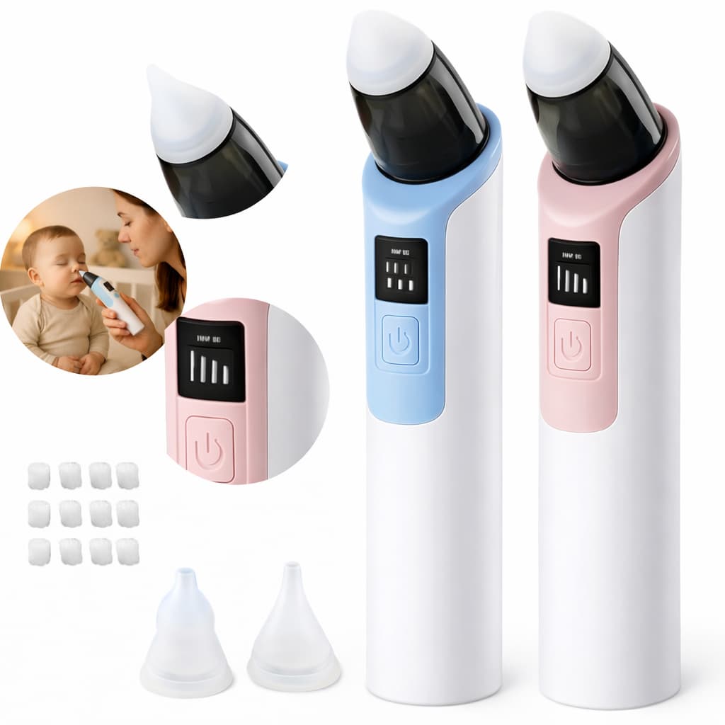 Aspirador Nasal Sugador Catarro Elétrico Pra Bebê Silencioso