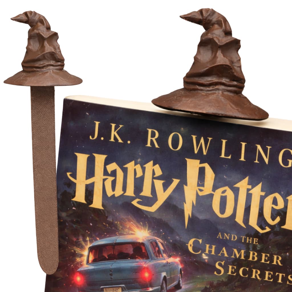 Marca Pagina Harry Potter Chapéu Seletor Marcador Livros Revistas Cadernos Bookmark J. K. Rowling