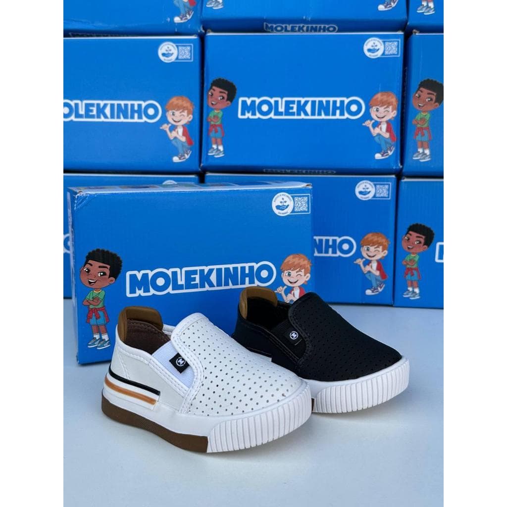 Tênis Sapatênis Slip On Molekinho