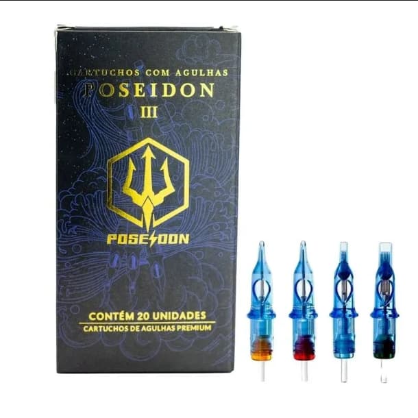 CARTUCHOS POSEIDON COM 20 UNIDADES