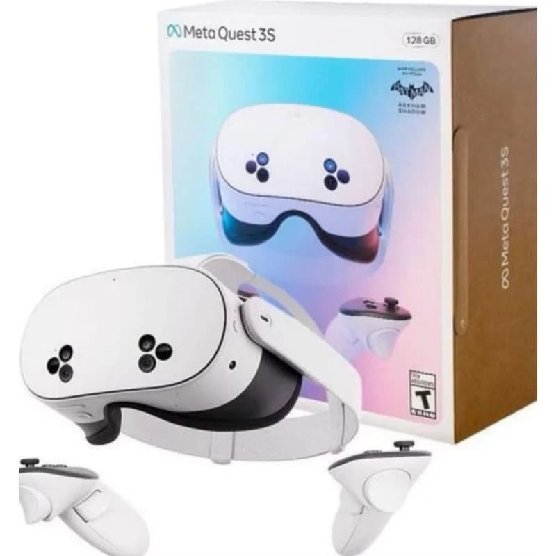 Óculos De Realidade Virtual Meta Quest 3s 128gb branco  Envio Imediato !!!