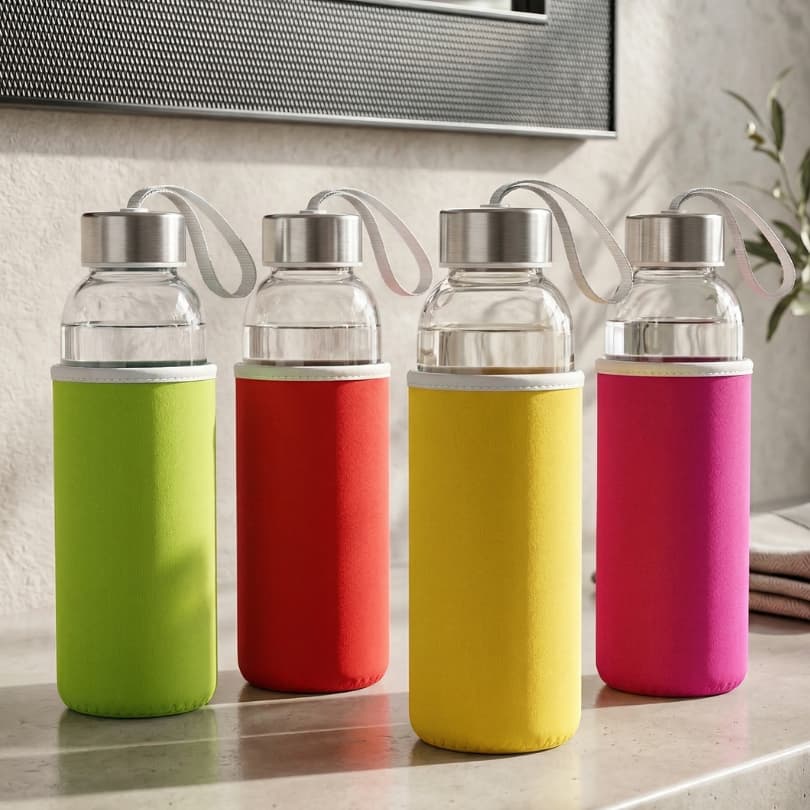 Garrafas Squeze de vidro 500 ml várias cores escolha a sua cor preferida presente