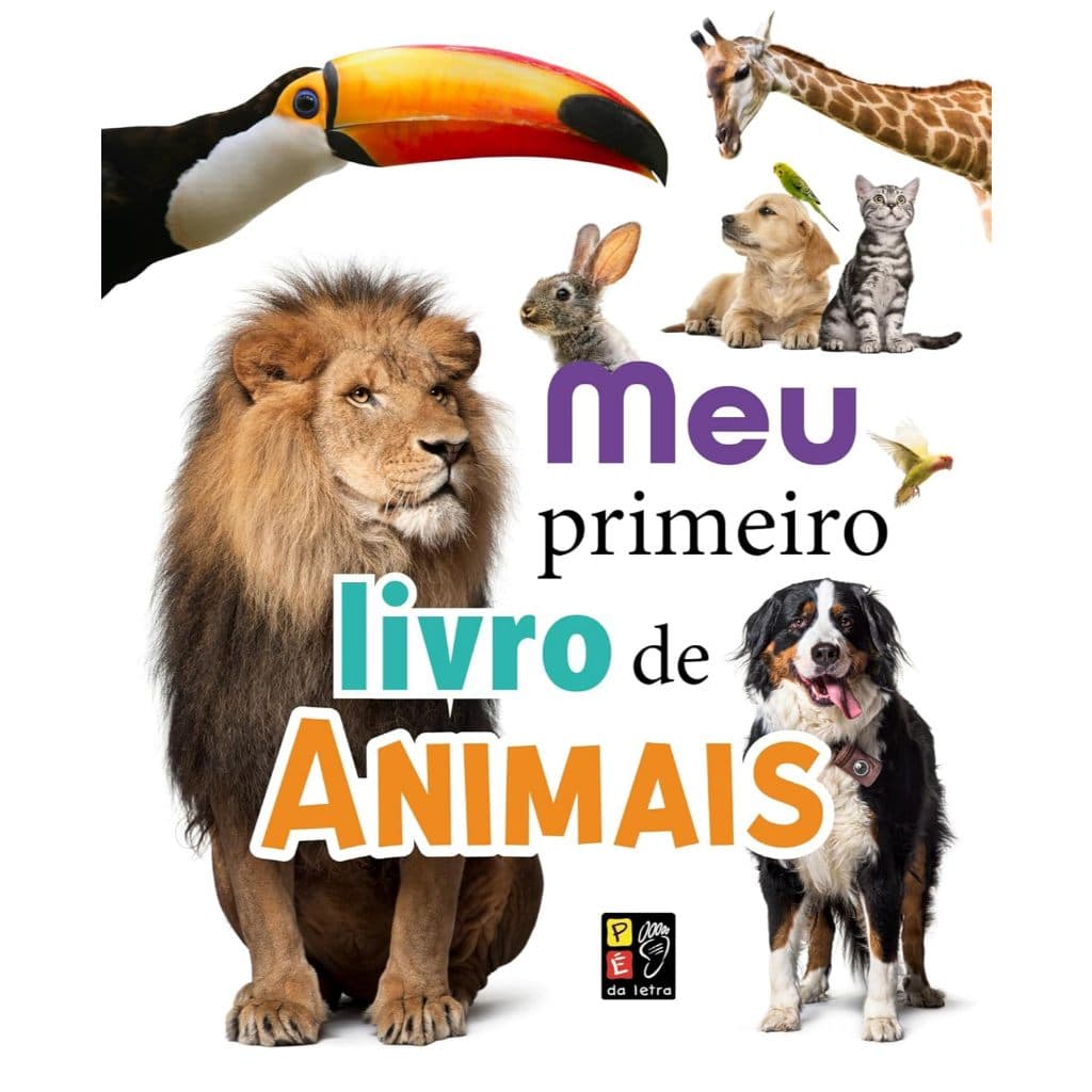 Livro Meu Primeiro Livro De Animais (Capa Dura)