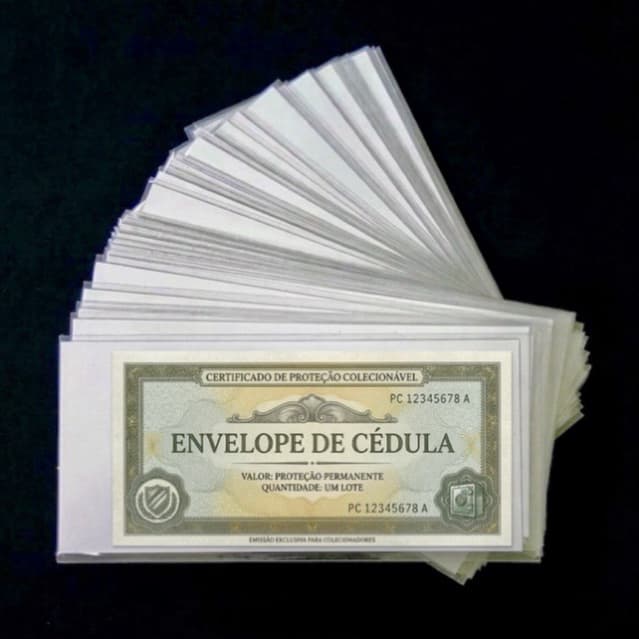 Envelope para Cédulas 9x19