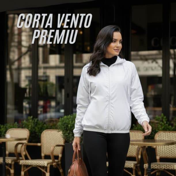 Versátil, Moderno e Essencial – Seu Novo Corta-Vento Favorito!