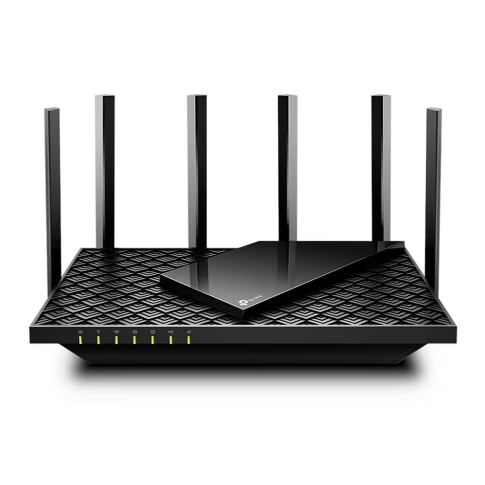 Roteador Tp-Link Archer AX73 Wi-fi 6 Gigabit AX5400 Preto Dual-Band 6 Antenas 675 MB/s.