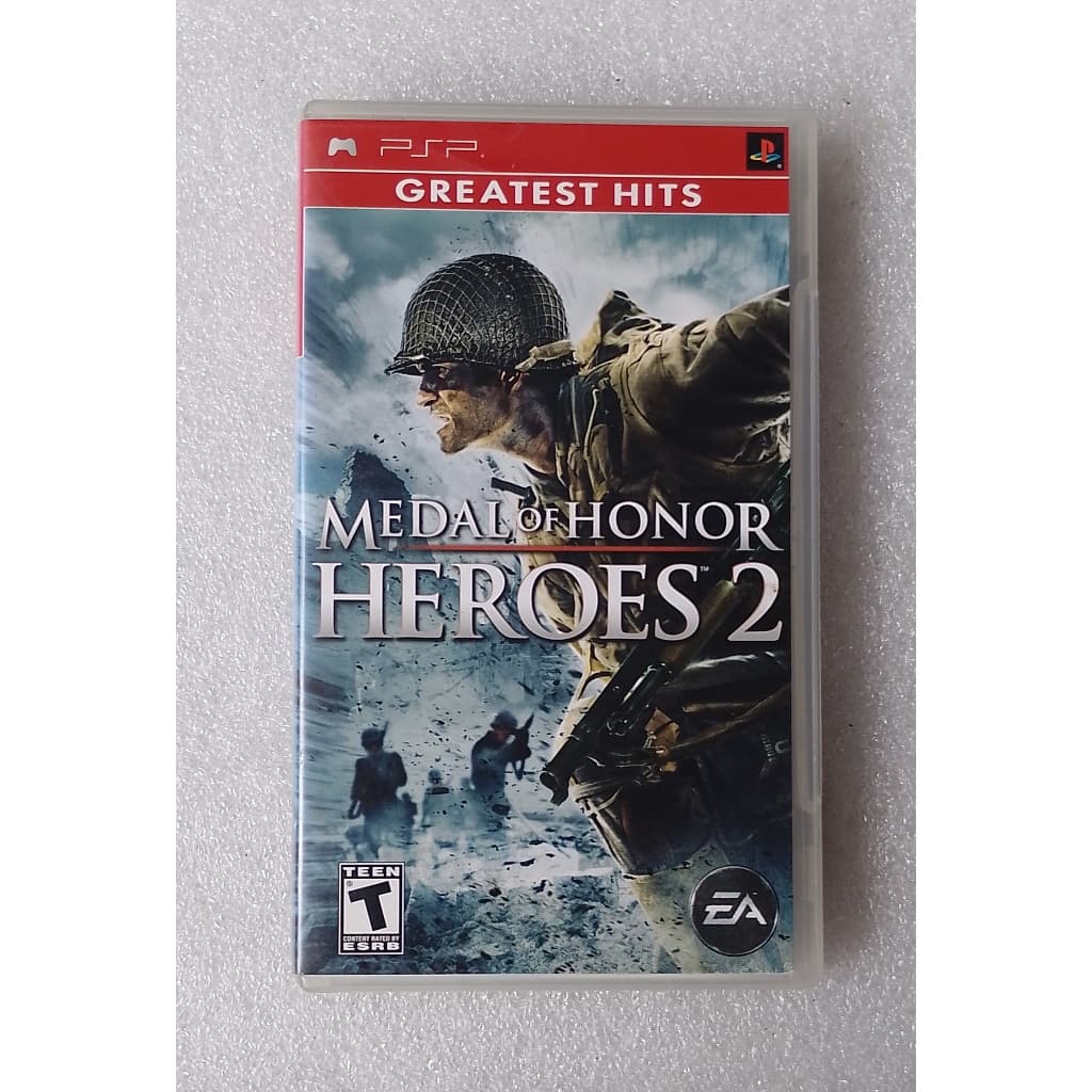 Medal of Honor Heroes 2 original para PSP - Funcionando - Usado