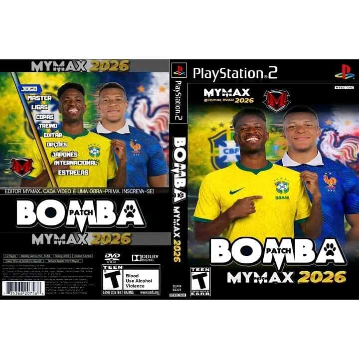 BOMBA PATCH PARA   PS2  100% ATUALIZADO MARÇO/ABRIL DE 2026