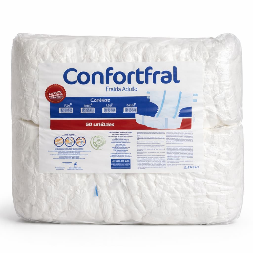 Fralda Geriátrica Segunda Linha Tamanho P-M-G-GG