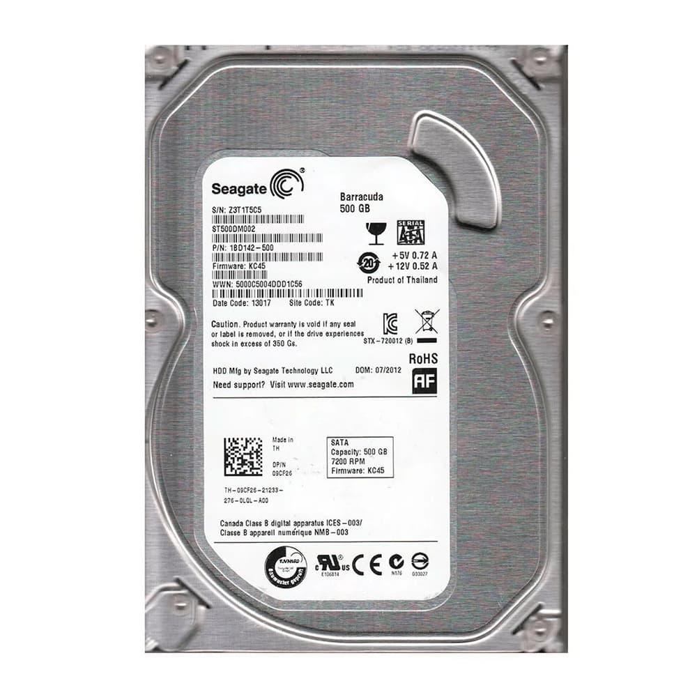 HD Interno Seagate 500GB SATA 7200 RPM