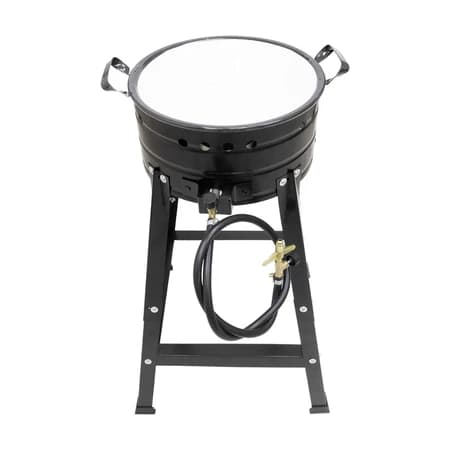 Fritador Fogão Pasteleiro A Gás Com Tacho Nº16 Pastel, Salgados, Acarajé e Batata