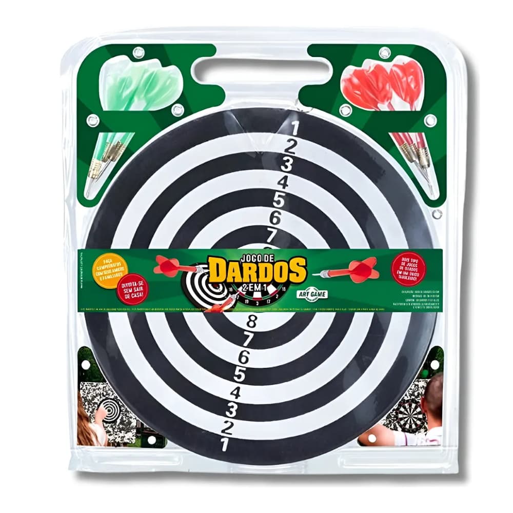 Jogo De Dardos 2 Em 1 Diversão Garantida Com Amigos