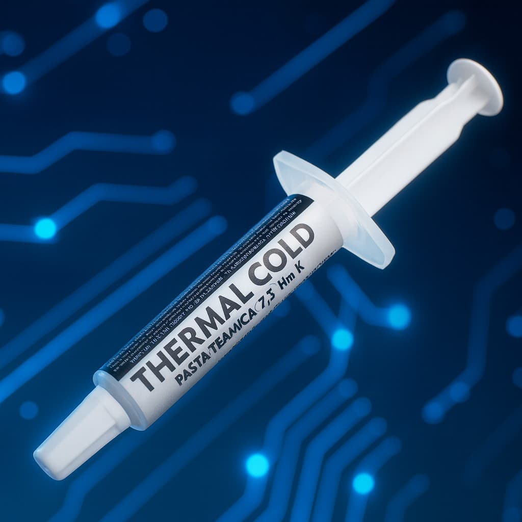 1 2 3 Pasta Térmica Thermal Cold 5g 7.5W/mK Alta Condutividade CPU GPU Console PC