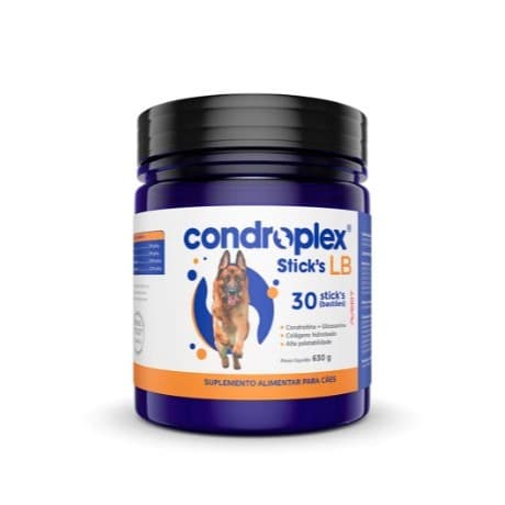 Condroplex Stick's LB para Cães de Porte Grande e Gigante - 30 Bastões