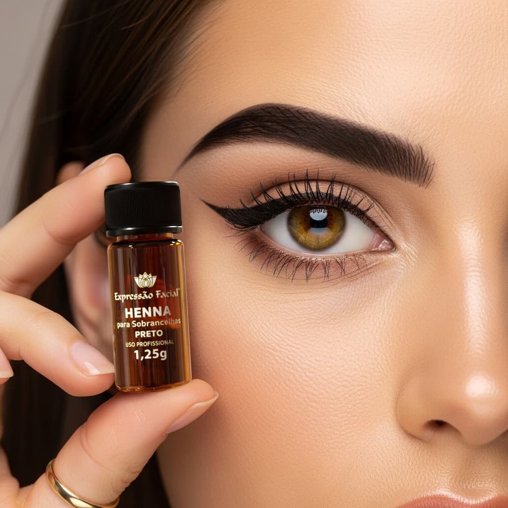 Henna 20 40 60 Aplicações - Expressão Facial - Hintz Cosmetics