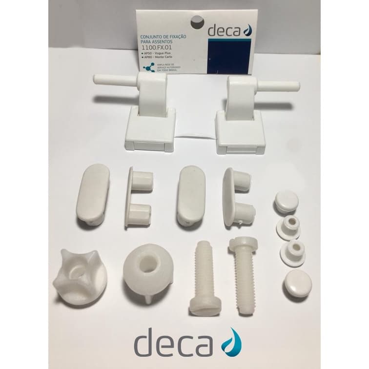 FIXAÇÃO PARA ASSENTOS AP50/AP80-BRANCO GELO