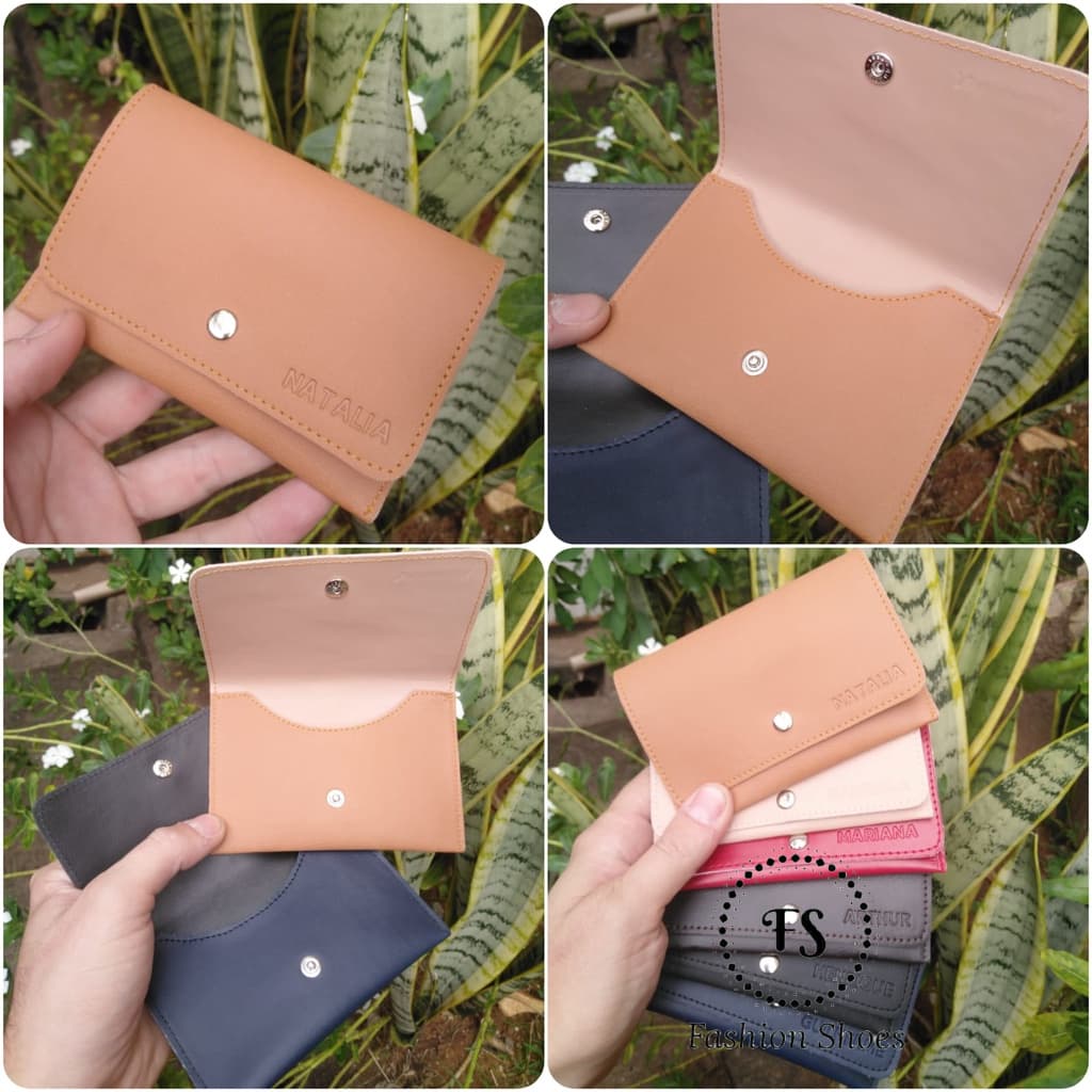 Carteira Personalizada brinde presente padrinho madrinhas