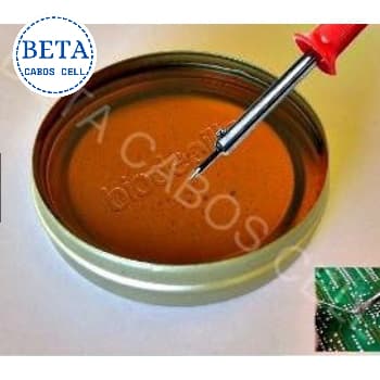 Breu Rosin Solido Fluxo Solda 25 Gramas Resina Identificar Curto Placa