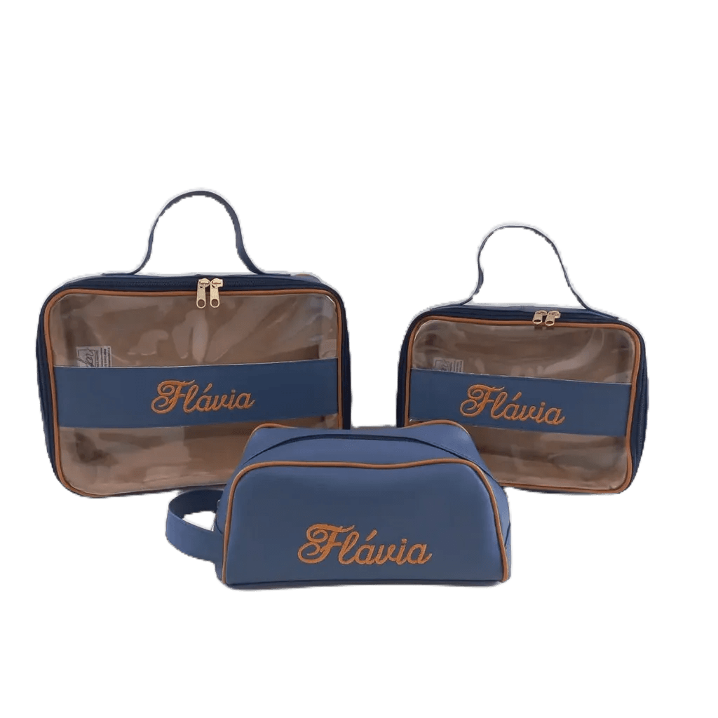 Kit/Maleta/Estojo/Personalizados/Maternidade/Bebê/Necessaire/Bolsinha
