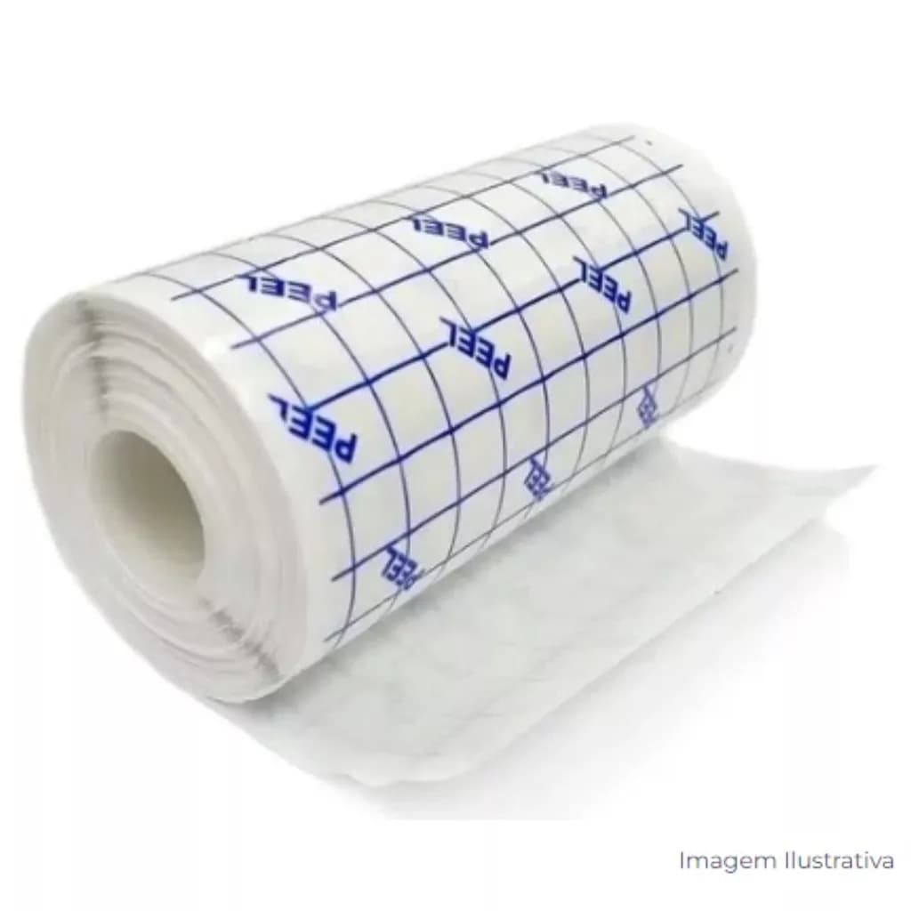 Curativo Filme Transparente 10cm x 1m - Missner - Filme Adesivo Curativo Película A Prova D'água