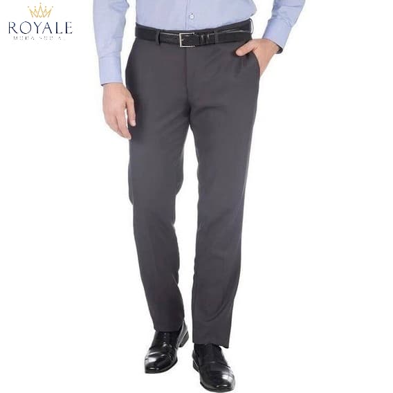 Calça Social Slim Masculina Executiva em Oxford + Cinto + Elegância!