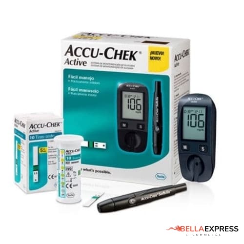ACCU-CHEK ACTIVE KIT MEDIDOR DE GLICOSE (GLICOSIMETRO)