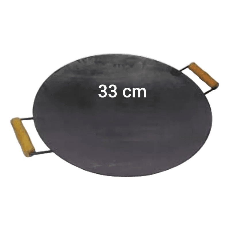 Disco Chapa de arado Rústico Reforçado com Alças 33 cm.