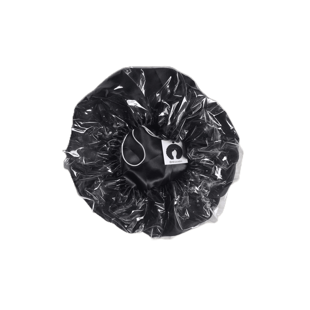 Touca de Banho/Umectação de Cetim- Ajustavel- Duravel 3x1