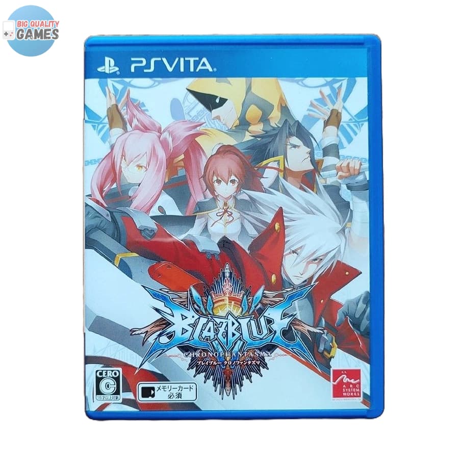 PS Vita - Blazblue Chronophantasma - Japonês
