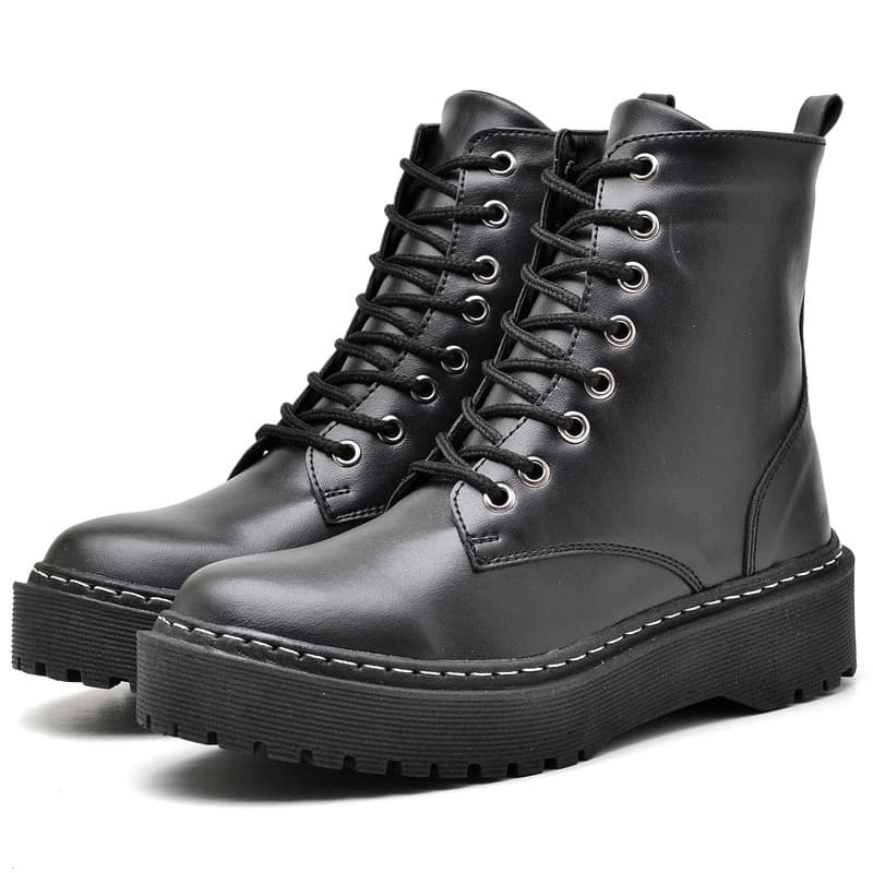 Bota Coturno Dubuy Feminina Tratorada Cano Medio Domo 1105FG