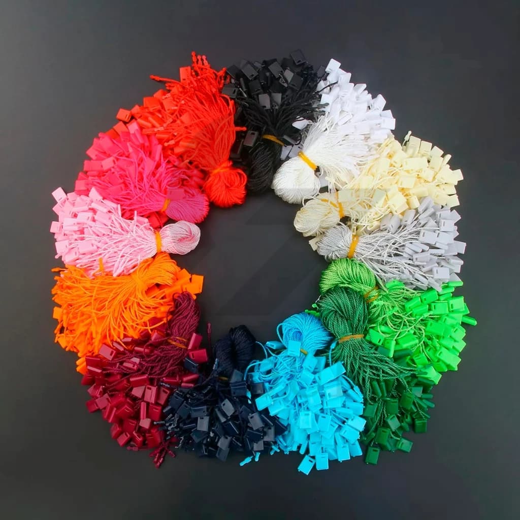 Lacre de Autenticidade 200 ou 1000 Unidades - Segurança Para Tags / Etiquetas em Roupas e Tecidos