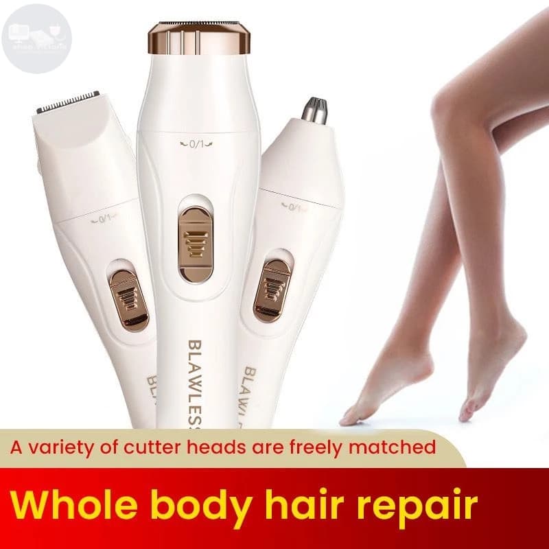 Barbear Depiladora De Recarregável Elétrica Multifuncional 3 em 1