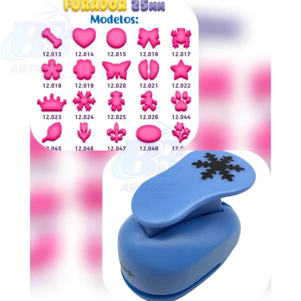 Furadores Artesanais 25mm - Make + a Original!