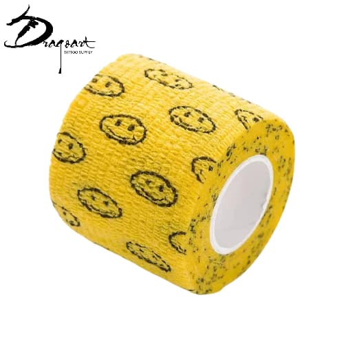 Bandagem Para Tatuagem (Personalizada carinha 1 Unidade)