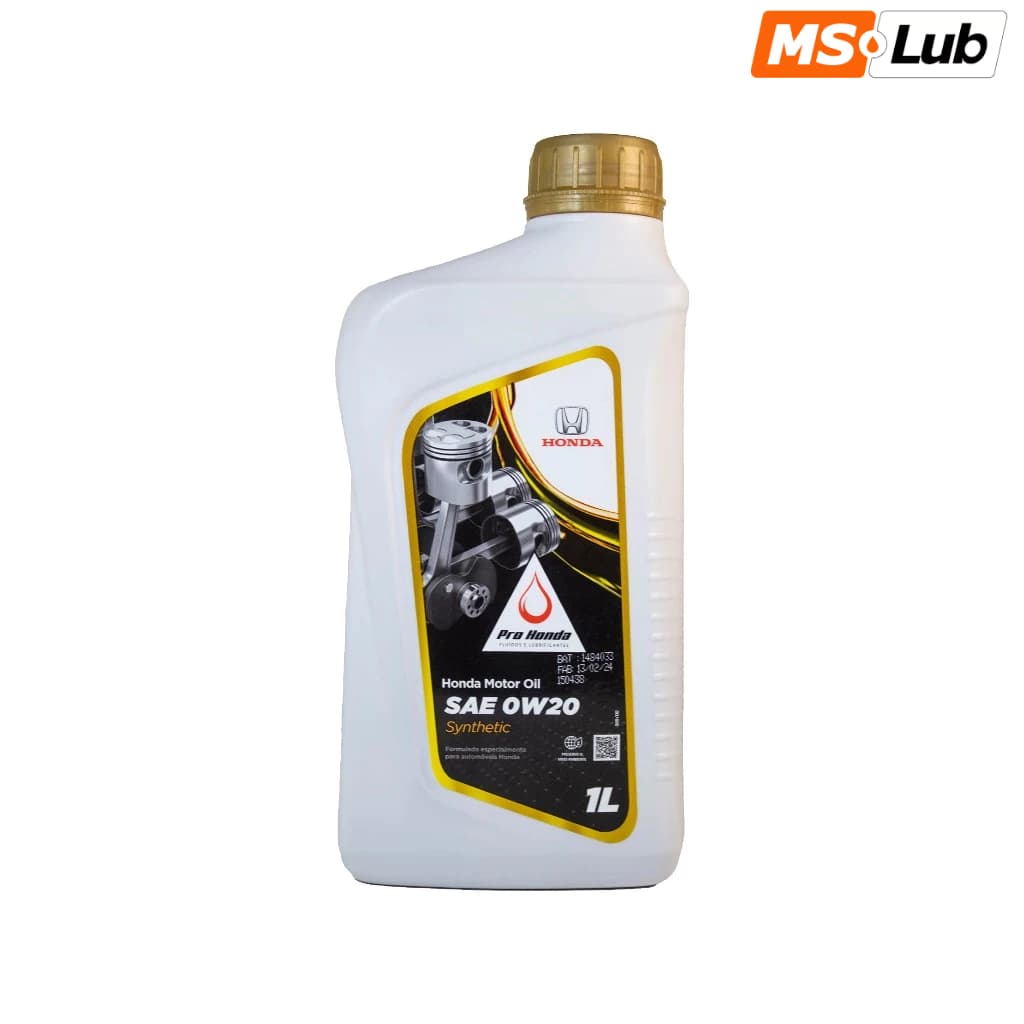 Honda Motor Oil 0w20 Sintético