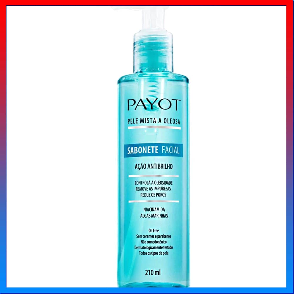 Payot Sabonete Facial 210ml - Pele Mista a Oleosa