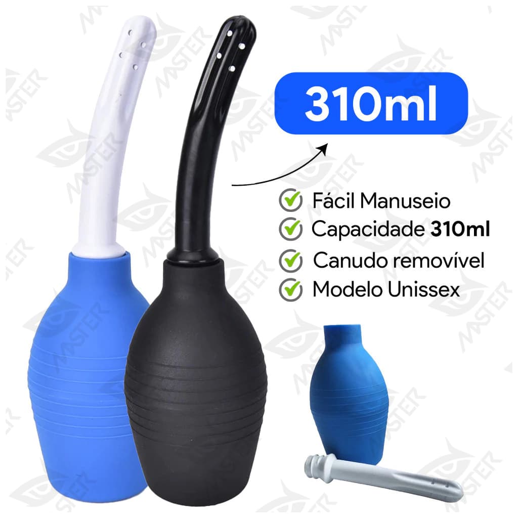 Ducha Higiênica Anal BIG Ginecológica Unissex Chuca 310ml de Capacidade