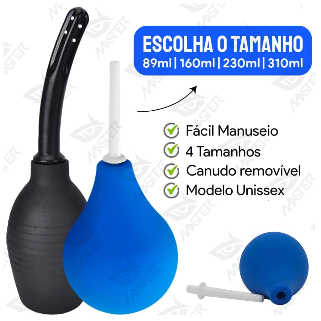 Ducha Higiênica Anal Íntima Ginecológica Chuca 220ml de Capacidade