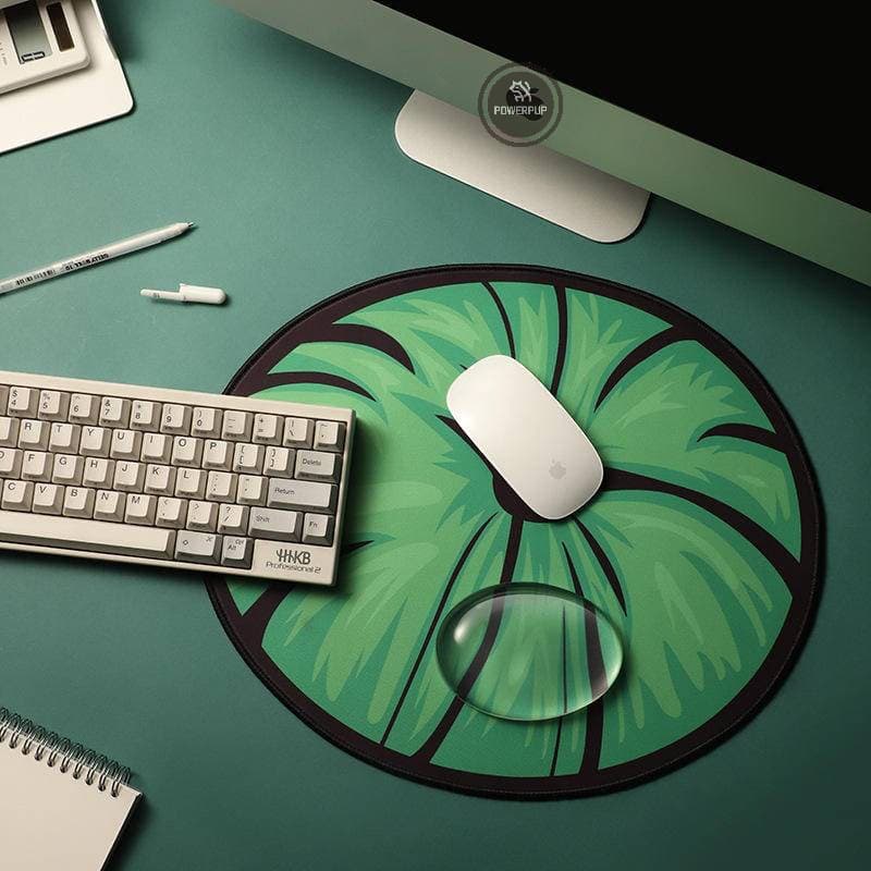 Apoio de Pulso de Silicone Transparente em Forma de Gota D’água para Mouse,  descanso para o pulso do mouse,Suave e Confortável, Protetor de Pulso para Escritório, Fácil Limpar