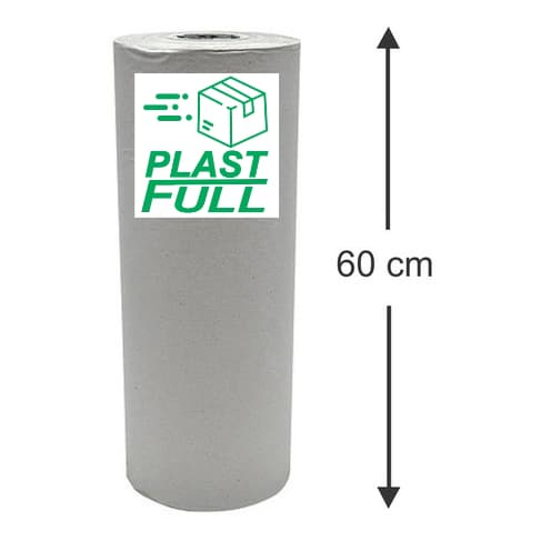 Bobina Papel Jornal 60 CM x 100 Mts - Embalar Proteger Rechear Caixas Envelopamento